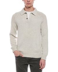 Faherty - Heirloom Polo Sweater - Lyst