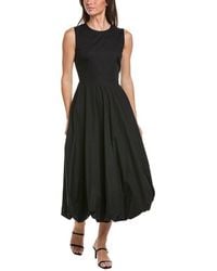 Kenneth Cole - Bubble Hem Midi Dress - Lyst