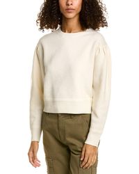 AllSaints - Vika Boiled Wool Sweater - Lyst