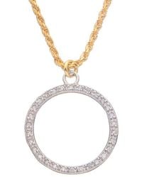 Meshmerise - 18k 0.20 Ct. Tw. Diamond Chain Necklace - Lyst
