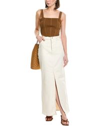 STAUD - X Wrangler The Maxi Skirt - Lyst