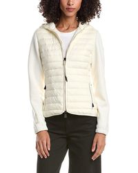 Moncler - Quilted Zip-Up Sweatshirt - Lyst