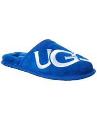 UGG - Scuff Logo Suede Slipper - Lyst
