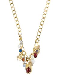 Chloe and Madison - Jewelry Plated Necklace - Lyst