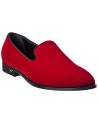 Giuseppe Zanotti - Flavio Velour Loafer - Lyst