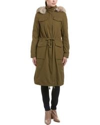 Dawn Levy Cleo Extra Long Anorak - Green