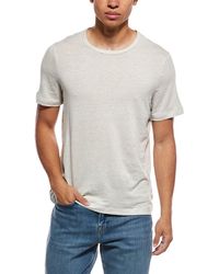 Onia - Stretch Linen-Blend Crewneck T-Shirt - Lyst