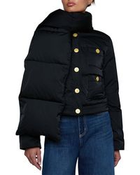 L'Agence - Juana Scarf Down Jacket - Lyst