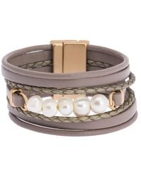 Saachi - Essential Leather Bracelet - Lyst