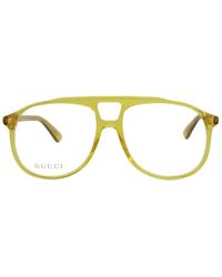 Gucci GG0264O 57mm Optical Frames - Yellow