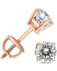 Diamond Select Cuts - 14k 0.50 Ct. Tw. Diamond Studs - Lyst