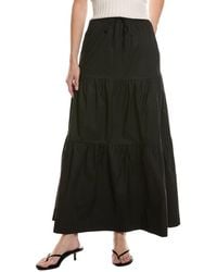 Nia - Cora Tiered Maxi Skirt - Lyst