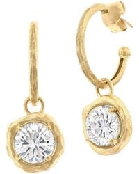 Reiss - 14K 3.90 Ct. Tw. Lab-Grown Diamond Earrings - Lyst