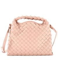 Bottega Veneta - Intrecciato Nappa Hop Top Handle Bag Mini (Authentic Pre- Loved) - Lyst