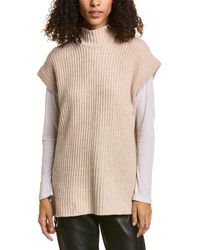 Ganni - Wool-blend Sweater Vest - Lyst