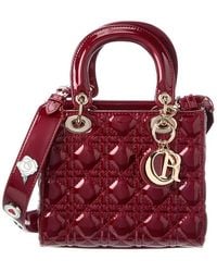 Tiffany & Fred Paris - Mini Quilted Patent Satchel - Lyst