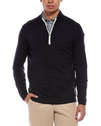 N.Peal Cashmere - Salcombe Cashmere-Blend 1/2-Zip Sweater - Lyst