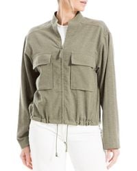 Max Studio - Linen-Blend Jacket - Lyst