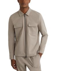 Reiss - Ascend Technical Zip T Casual Shirt - Lyst