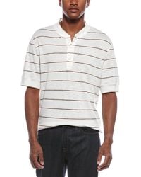 Brunello Cucinelli - Linen-Blend Polo Shirt - Lyst