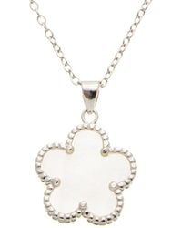 Juvell - 18K Over Clover Necklace - Lyst