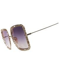 Gucci - Logo Charm Chain Sunglasses (Authentic Pre-Loved) - Lyst