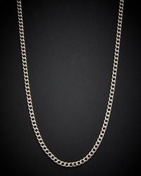 Italian Gold - 14k 2.2mm Miami Cuban Link Necklace - Lyst