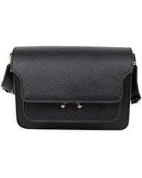 Marni - Black Calfskin Trunk Mini Crossbody (authentic Pre-loved) - Lyst
