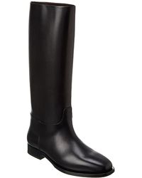 The Row - Grunge Leather Riding Boot - Lyst