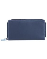 Mywalit - Large Double Zip Around Leather Purse - Lyst