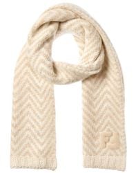 Fendi - Dnu Pack Ff Alpaca & Wool-Blend Scarf - Lyst