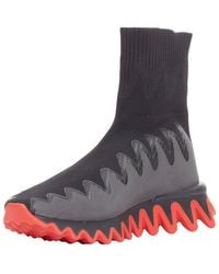 Christian Louboutin - Cotton Knit Rubber Sneaker (Authentic Pre-Loved) - Lyst