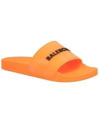 Balenciaga - Rubber Pool Slide Sandal (Authentic Pre-Loved) - Lyst