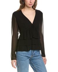 The Kooples - Pleated Top - Lyst