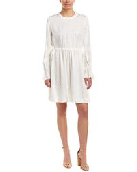 Sandro Lori A-line Dress - White