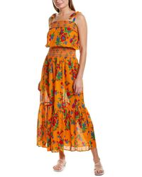 tory burch tiered dress