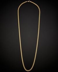 Italian Gold - 14k Franco Link Necklace - Lyst