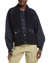 Ba&sh - Wool-Blend Cardigan - Lyst