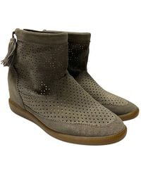 Isabel Marant - Suede Basley Tassel Bootie (authentic Pre-loved) - Lyst