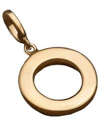 Karma and Luck - Plated Pendant Charm - Lyst