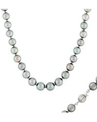 Masako Pearls - Splendid Pearls 14k 8-11mm Tahitian Pearl Necklace - Lyst