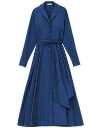 Lafayette 148 New York - Notch Collar Dress - Lyst
