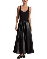 Alice + Olivia Chara Scoop Neck Midi Dress in Black | Lyst Alice + Olivia Chara Scoop Neck Midi Dress in Black | Lyst