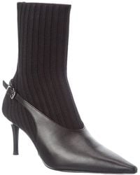 Rag & Bone - Mercer Sock Leather Slingback Boot - Lyst