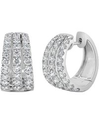 Sabrina Designs - 14K 2.23 Ct. Tw. Diamond Huggie Earrings - Lyst