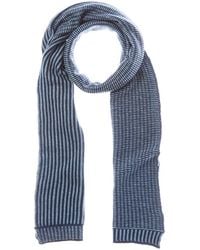 Portolano - Reversible Wool-Blend Scarf - Lyst