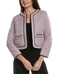 Maje - Tweed Suit Blazer - Lyst