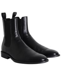 Balenciaga - Leather Midnight Chelsea Boot (Authentic Pre-Loved) - Lyst