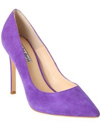 Purple Suede Pumps for Women - Up to 78% off at Lyst.com
