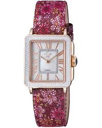 Gv2 Padova Floral Diamond Watch - Multicolor